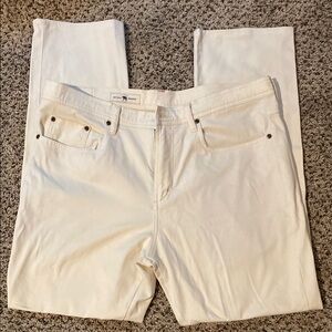 Men’s Cream Denim Jeans